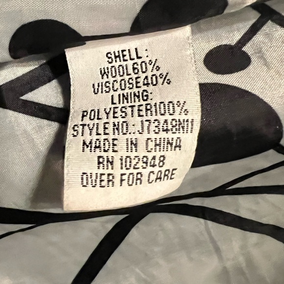 Tulle Women’s Long Wool Peacoat - Picture 6 of 12